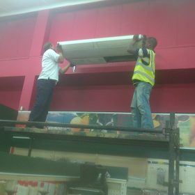 CentAir - Air Conditioner - 60kbtu Uceiling inst.